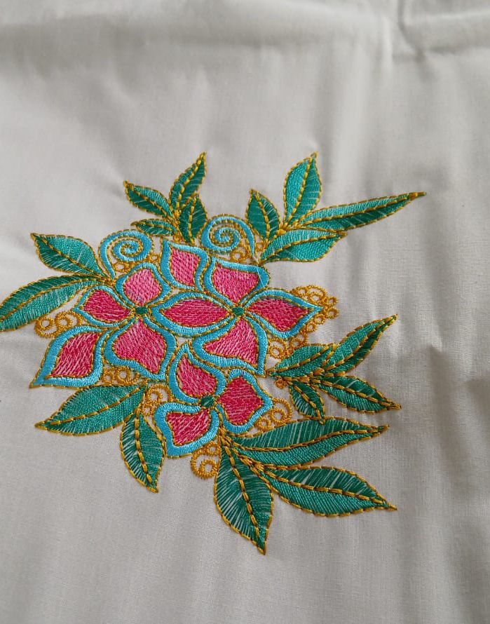 Motif Broderie Numérique
