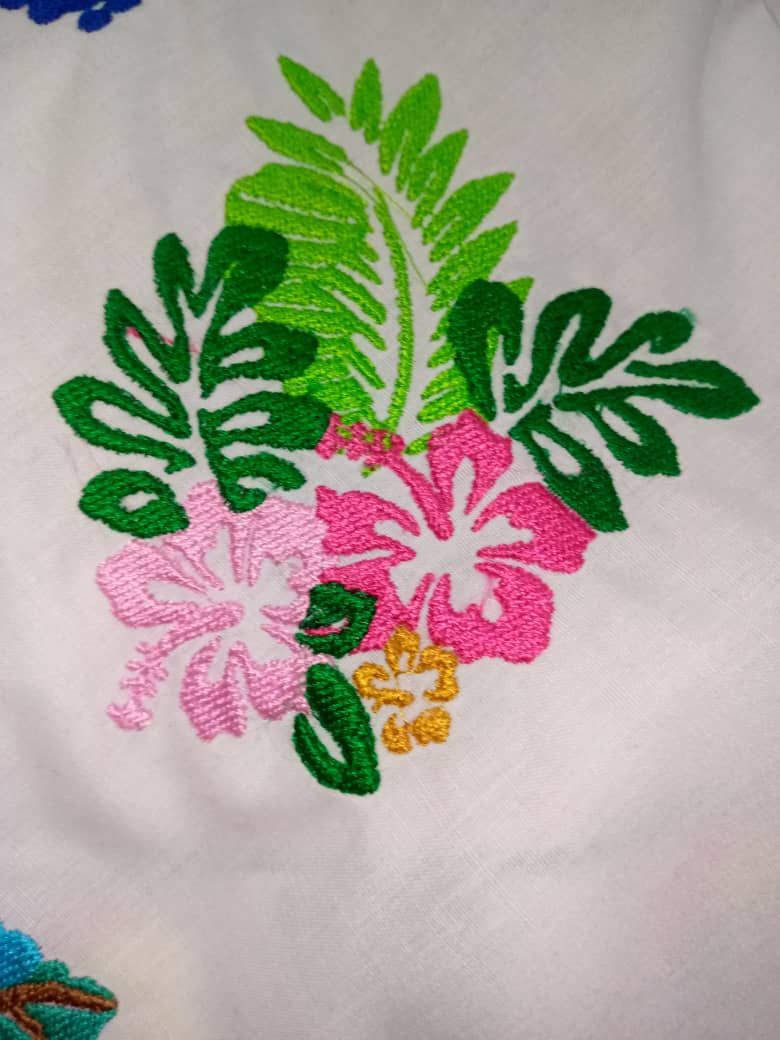 Motif Broderie Numérique