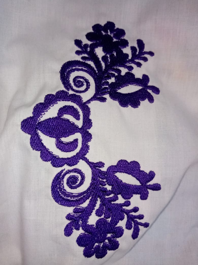 Motif Broderie Numérique